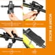 thumbnail image 4 of WEST BIKING 1,2 m cadena de bicicleta portátil candados de combinación accesorios de ciclismo, 4 of 7