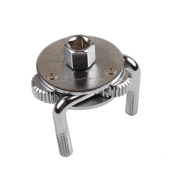 CEORPER Durable Oil Filter Wrench Three Claw for Car Auto Repairing Grid Removal Steel Removal Tool Two-way Universal Adjustable