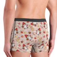 thumbnail image 4 of Men's Boxer Briefs, Christmas Gnomes Santa Claus Soft Comfy Mens Underwear Boxer Briefs Breathable With Widen Waist, 4 of 7