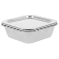 thumbnail image 1 of KAKOWELY Stainless Food Storage Containers Airtight Sample Boxes Sample Testing Container 300ml,4.92X"X4.92"X1.77", 1 of 4