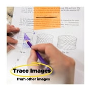 Post-it Transparent Notes, Clear, 2.8 in. x 2 .8 in., 36 Sheets, 1 Pad