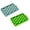 Blue,Green, variant on Silicone Ice Cube Tray with Lid, 25 Grid Small Round Ice Ball Mold, Mini Ice Cube Tray for Freezer, Stackable Round Ice Maker for Juice, 7.3"x4.9", Pink