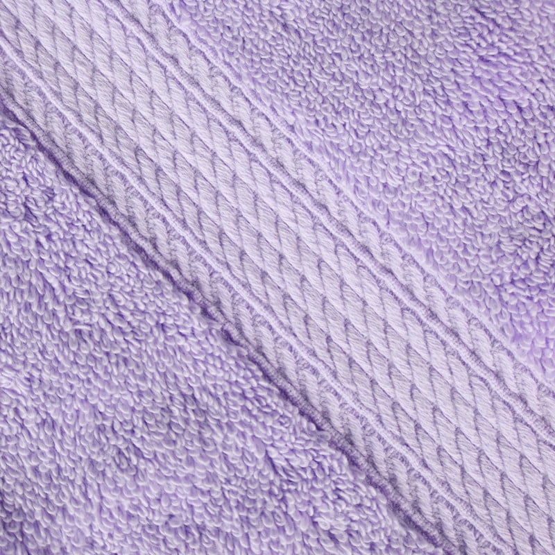 Superior 800 GSM Egyptian Cotton 4-Piece Hand Towel Set, Soft Ultra Absorbent Towels, Plum