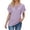 Purple, variant on Women's Tops Casual Loose Fit Plus Size Tank Tops With Built In Bra Tshirts Shirts Short Black Blouses Plus Size Casual
