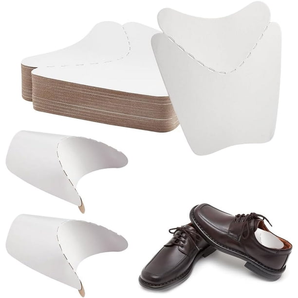 40 pares de hormas de cartón para zapatos, organizador de calzado para hombre y mujer, 150 x 150 x 0,4 mm