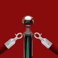thumbnail image 2 of Miangastore Rope End Stopper Stainless Steel Rope Stopper 4Pcs 3.9X1.3X1.3in, 2 of 8