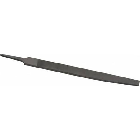 

Nicholson 8 Long Smooth Cut Knife American-Pattern File Double Cut 3/16 Overall Thickness Tang