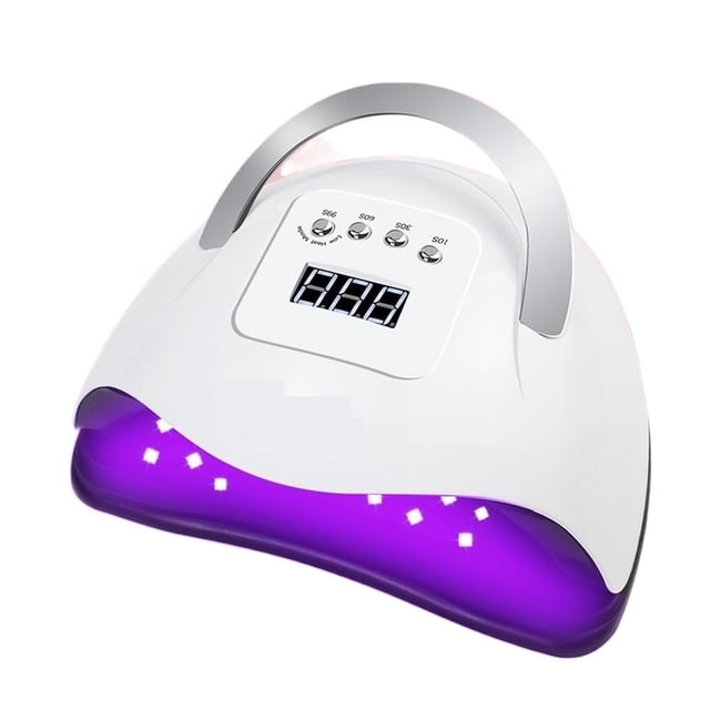 66LEDs UV LED Nail Dryer For Drying Nail Gel Polish Portable Design With Large LCD Touch Screen Smart Sensor Nail Lamp ,Easy to Use