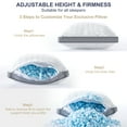 BedStory Memory Foam Pillows Gel Infused Shredded Memory Foam Cooling
