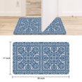 thumbnail image 6 of Retro Door Mat, 17 X 30 Inch Boho Ethnic Traditional Pattern1 Welcome Doormat Decorative Home Floor Mat, Non Slip Rubber Back and Strong Water Absorption for Outdoor Indoor Entrance Decor, 6 of 6