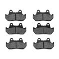 thumbnail image 1 of KMG Front + Rear Brake Pads Compatible with 1984-1987 Honda GL 1200 A I Goldwing GL1200 - Non-Metallic Organic NAO Brake Pads Set, 1 of 4