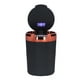 thumbnail image 3 of Cenicero Para Coche, Cenicero Para Cigarros, Ignífugo, LED Azul, Comederos Para Humo, Apertura Flexible Para Oficina, Hogar, Sala De Descanso, 3 of 7