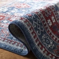 thumbnail image 5 of Safavieh Kazak Caymen Geometric Area Rug, Red/Blue, 6'7" x 6'7" Round, 5 of 10