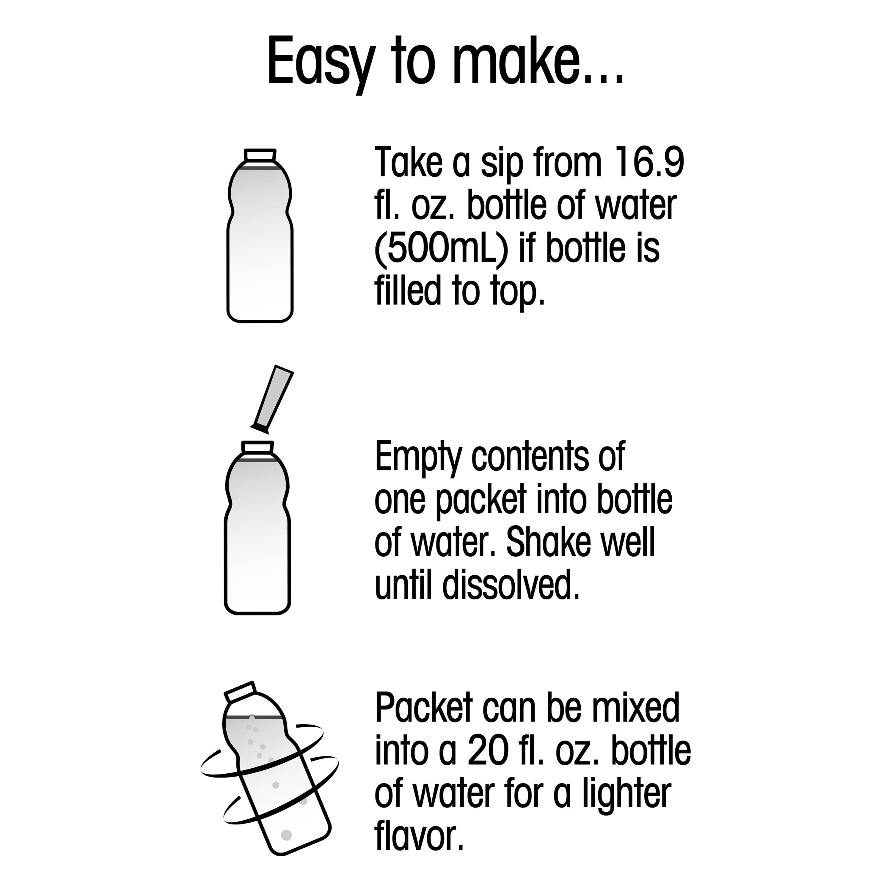 (12 pack) Great Value Antioxidant Blackberry Lemonade Liquid Drink Mix, Sugar-Free, 1.41 oz, 10 Count