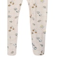 thumbnail image 3 of Modern Moments by Gerber Baby Boy Viscose Peter Pan Collar Two-Way Zip Sleep ´N Play Footed Pajamas, Sizes Newborn - 6/9 Months, 3 of 7