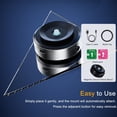 thumbnail image 2 of Soporte de teléfono para automóvil con ventosa de vacío, ideal para navegación y uso multifuncional, diseño compacto y duradero en color negro, permite rotación de 360 grados y fácil instalación., 2 of 7