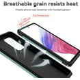 thumbnail image 6 of Samsung Galaxy a53 5G Case Heavy Duty Shockproof Full Body Protective Phone Cover,Built in Finger Ring Stable Holder Kickstand,2022 Dark Green, 6 of 17