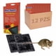 thumbnail image 1 of 12 Cajas De Pegamento Para Ratones Con 4 Trampas C/U, 1 of 9