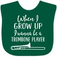 thumbnail image 3 of Inktastic Future Trombone Player Music Boys or Girls Baby Bib, 3 of 4