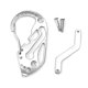 thumbnail image 5 of Llavero 2 paquetes de llavero de acero inoxidable con Clip, llavero portátil, llave multifuncional con Clip, llave destornillador Romacci  Llavero, 5 of 7