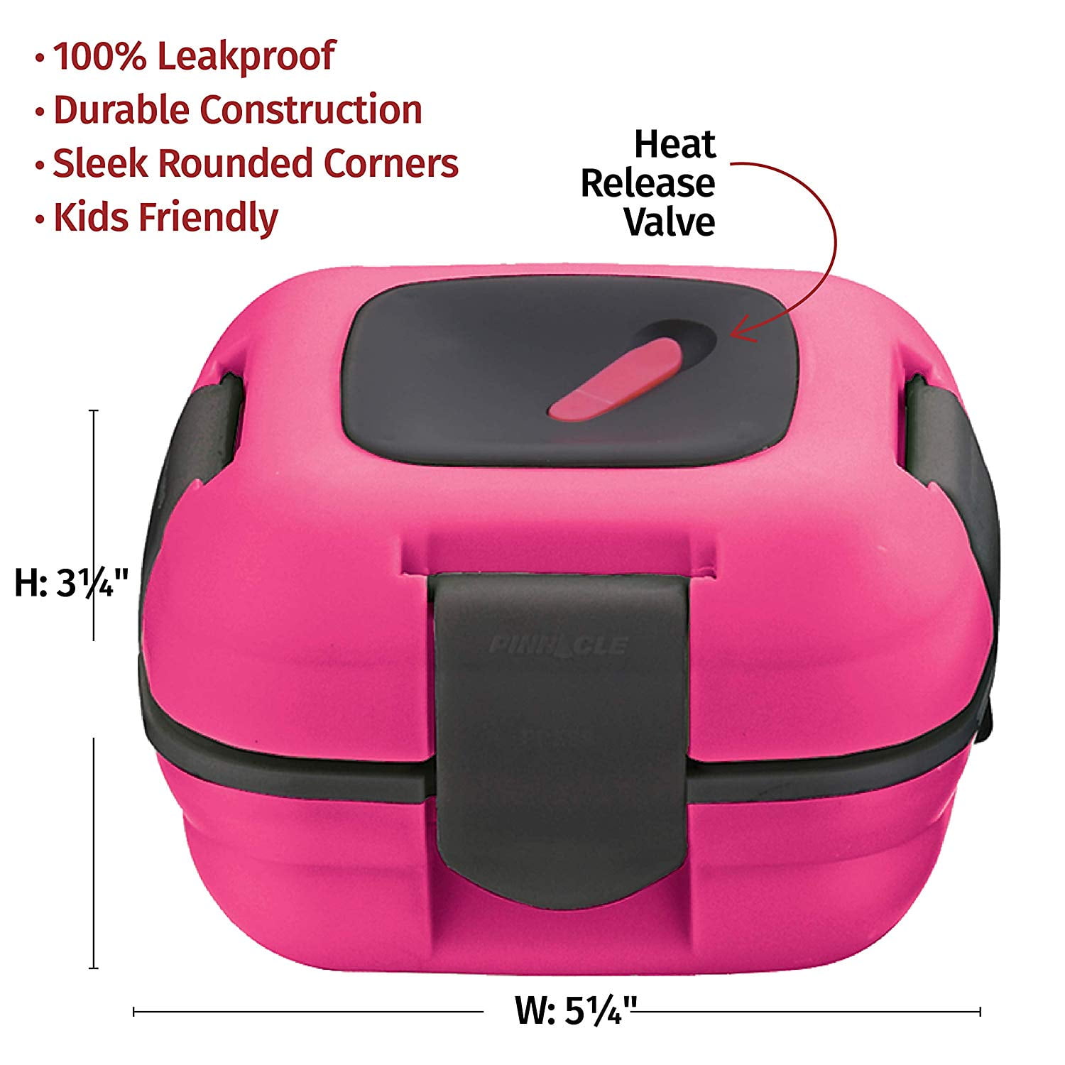 pinnacle insulated leak proof lunch box