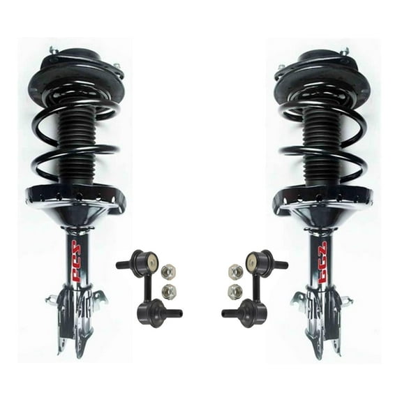 Front Coil Spring Strut Assembly Fits for 12-14 Subaru Impreza 2.0i Engine 4Pc