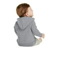 thumbnail image 2 of PORT AND COMPANY Precious Cargo Infant Full-Zip Hooded Sweatshirt. CAR78IZH Athletic Heather 06M, 2 of 4