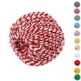 thumbnail image 1 of Cotton Thread Weave Socks Clothes Softness Knitting Hats Clothing Practicing Prop Sewing Rope Multicolored 100 Meters for Beginners DIY Ropes green, 1 of 8