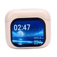 thumbnail image 1 of Language Translator Earphone,  5.4 Ergonomic HiFi Sound Language Translator Device with Color Screen Charging Case for Business Black,White,Beige, 1 of 7