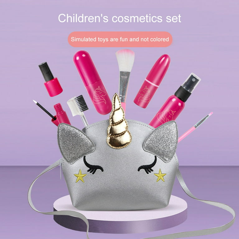 Bakeling Makeup for Kids,27 Pcs Princess Makeup,Makeup for Kids 4-6,Kids  Makeup Kit for Girl,Toddler Makeup Kit, Fake Makeup,Make up for Kids  Girls,Pretend Make…