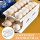 thumbnail image 4 of SHOWERORO Caja Transparente Apilable Para Almacenamiento En Refrigerador Con Doble Capa Y Deslizante, 4 of 8