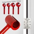thumbnail image 7 of Hinge Adjustment Wrench Set, Multi-Size Steel Precision Tool Kit for Door and Cabinet Hinge Alignment and Gap Adjustment, 7 of 7