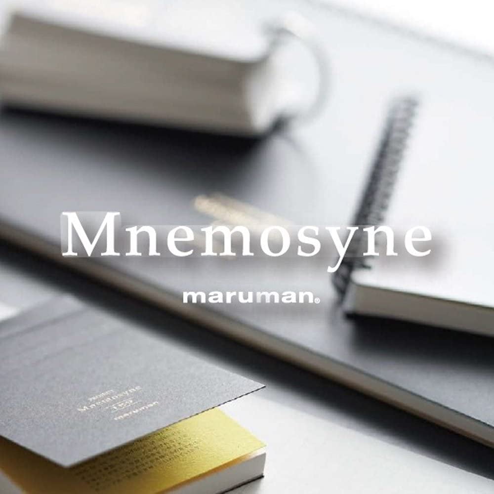 A7 Memo Mnemosyne Graph Writing Pad Stapled Glued 65 Sheets 10 Pack