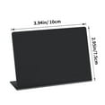 Acrylic Small Blackboard L Shaped V Shaped Desktop Display Label