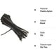thumbnail image 4 of Lote De 250 Conectores De Cables Negros Rsistantes En Plastique Nylon (400 Mm X 3,6 Mm), 4 of 4