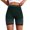 Green, variant on Yoga Shorts for Women High Waist Lifting Stretchy Slim Fit Solid Print Lightweight Gym Shorts for Workout Wear Green L
