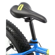 Mongoose Dolomite Adult Fat Tire Mountain Bike, 26-Inch Wheels, Light Blue