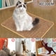 thumbnail image 2 of ODOMY Kitten Tablero Rascador de Sisal Cat Rascador Poste de Juguete Estera de Almohadilla Scratching, 2 of 9