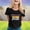 Black, variant on Women Soccer Jersey Sports Fans Outdoor T-Shirts Athletic Slim Fit Activewear Tee Soccer Shirt,White(XL)