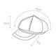 thumbnail image 4 of Sombrero octogonal CHAO de terciopelo de gamuza para mujer otoño e invierno estilo coreano, 4 of 5