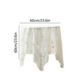 thumbnail image 2 of Lace Tablecloth for Dining Table, Elegant Polyester Sofa Cover Cloth for Weddings, Parties, BBQs, and Everyday Use, Wrinkle Resistant, Easy to Clean, 2 of 6