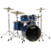 Pacific PDP Concept Maple 5-Piece Shell Pack w/ Chrome Hardware - Blue Sparkle