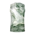 thumbnail image 4 of Penkiiy Men's Tank Tops 3D Marble Printed Graphic Sleeveless Muscle Tank Tops Mens Shirt for Workout Gym Jogging L Mint Green, 4 of 4