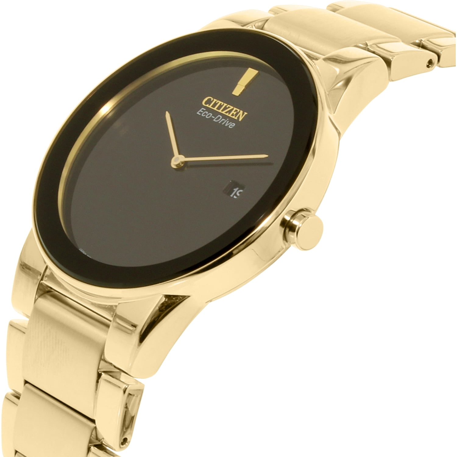 Citizen eco drive axiom gold hot sale