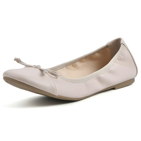 WHITE MOUNTAIN Shoes Sunnyside II Women's Ballet Flat, Bone/Smooth, 8 W ...