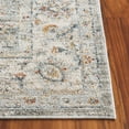 thumbnail image 4 of SAFAVIEH Avalon Malandra Floral Polyester Area Rug, Gray/Light Blue, 8' x 10', 4 of 8