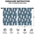 thumbnail image 2 of Blackout Kids Curtains,Poodle Dog and Footprint Childrens Insulated Curtains Set Of 2,Bedroom Essentials,Toddler Room Decor 52x63in(132x160cm), 2 of 4