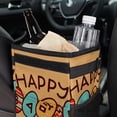 thumbnail image 6 of Easter Foldable Mini Trash Can Car Trash Can with Lid Leak-Proof Hanging Storage Bag for Car, 6 of 6