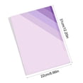 thumbnail image 3 of Carpeta transparente expandible con 6 bolsillos – Organizador de documentos en forma de L para exámenes tamaño A4 y almacenamiento de oficina., 3 of 6