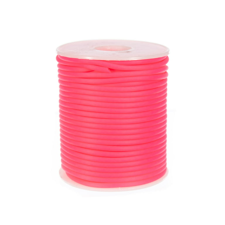 West Coast Paracord Rubber Beading Elastic Cord - 2mm Hollow PVC